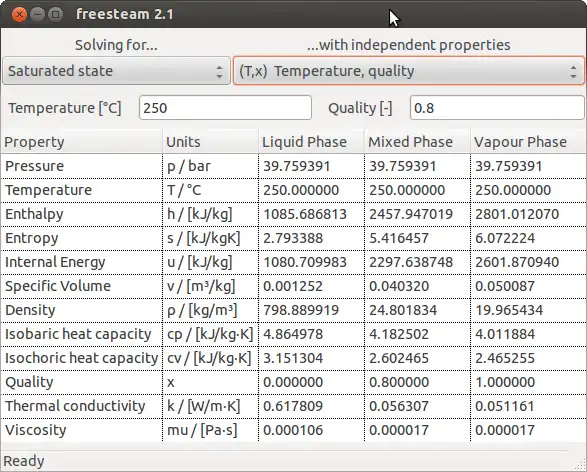 Download web tool or web app freesteam