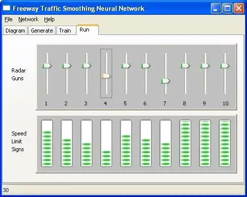 Descărcați instrumentul web sau aplicația web Freeway Traffic Smoothing Neural Network