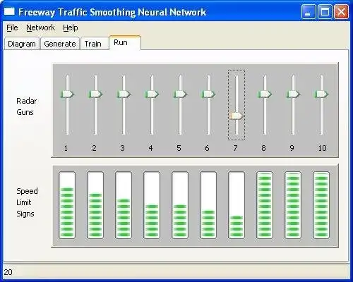 Descărcați instrumentul web sau aplicația web Freeway Traffic Smoothing Neural Network