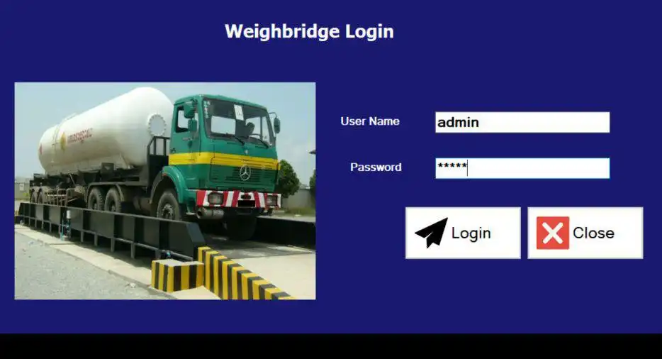Unduh alat web atau aplikasi web Perangkat Lunak Jembatan Timbang Gratis (Terkomputerisasi) untuk dijalankan di Linux online