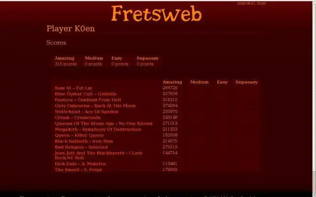 Descărcați instrumentul web sau aplicația web Fretsweb pentru a rula online în Linux