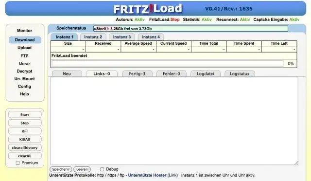 ดาวน์โหลดเครื่องมือเว็บหรือเว็บแอป Fritz!Load