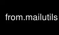 Uruchom z.mailutils w bezpłatnym dostawcy hostingu OnWorks w systemie Ubuntu Online, Fedora Online, emulatorze online systemu Windows lub emulatorze online systemu MAC OS