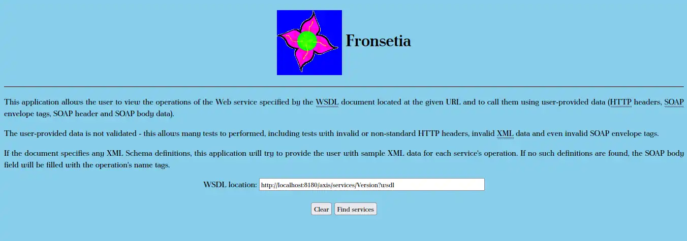 웹 도구 또는 웹 앱 Fronsetia 다운로드