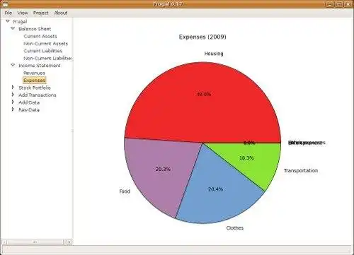 下载网络工具或网络应用程序 Frugal