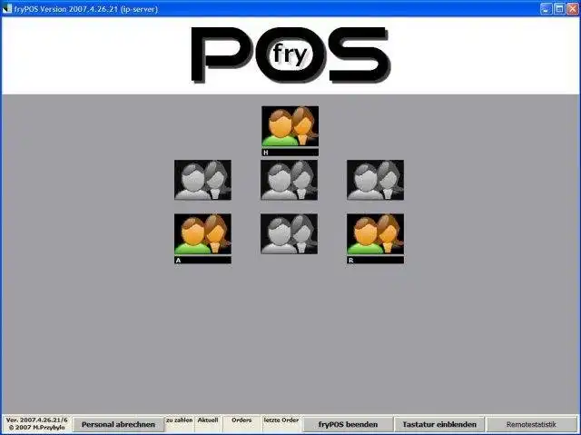 Download web tool or web app fryPOS