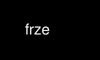 Run frze in OnWorks free hosting provider over Ubuntu Online, Fedora Online, Windows online emulator or MAC OS online emulator