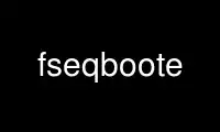 Uruchom fseqboote u dostawcy bezpłatnego hostingu OnWorks przez Ubuntu Online, Fedora Online, emulator online Windows lub emulator online MAC OS
