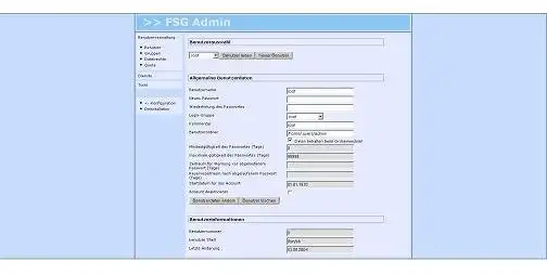 Download webtool of webapp FSG Free Web-Interface