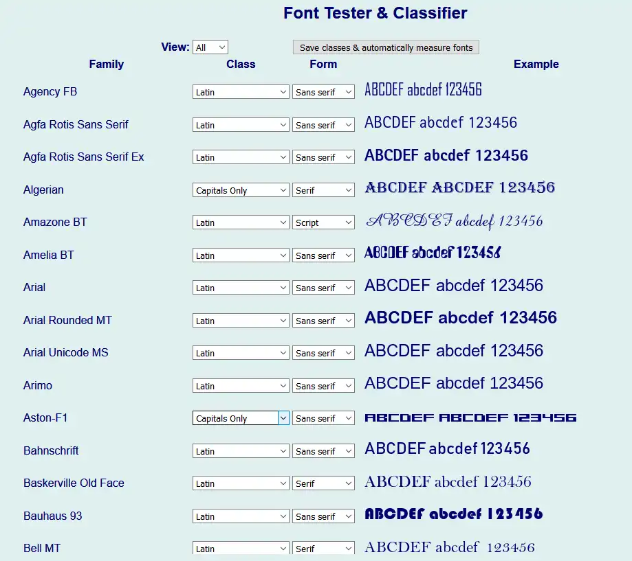 웹 도구 또는 웹 앱 다운로드 FSM: Font System Manager