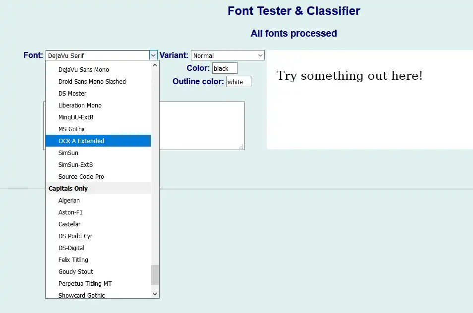 वेब टूल या वेब ऐप डाउनलोड करें FSM: Font System Manager