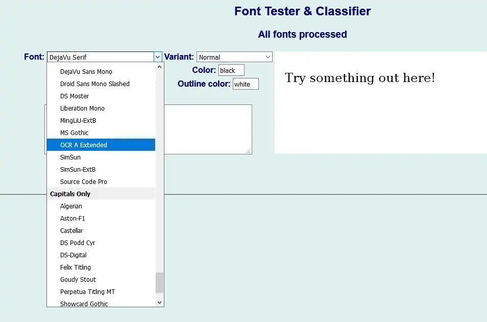 웹 도구 또는 웹 앱 다운로드 FSM: Font System Manager