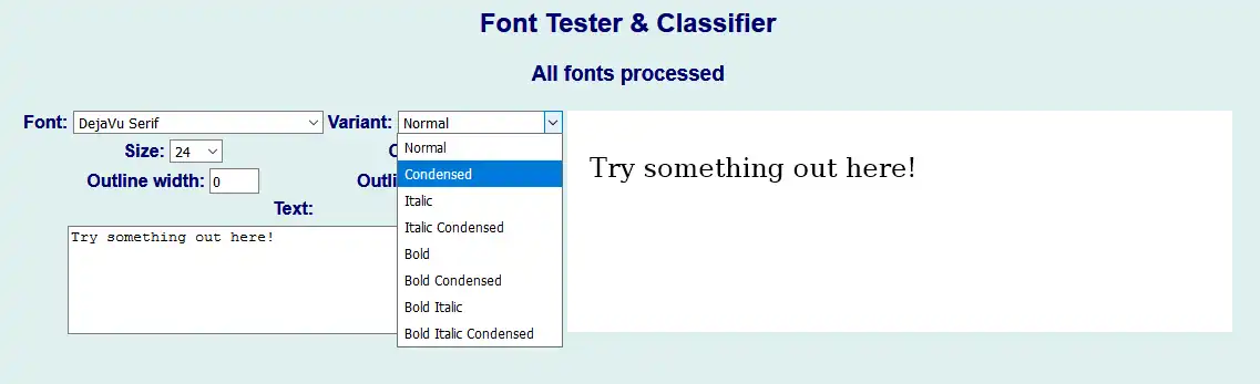 دانلود ابزار وب یا برنامه وب FSM: Font System Manager