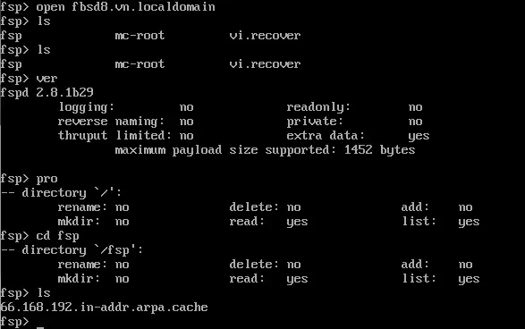 Mag-download ng web tool o web app na FSP Client na may interface na parang FTP