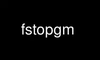 เรียกใช้ fstopgm ในผู้ให้บริการโฮสต์ฟรีของ OnWorks ผ่าน Ubuntu Online, Fedora Online, โปรแกรมจำลองออนไลน์ของ Windows หรือโปรแกรมจำลองออนไลน์ของ MAC OS