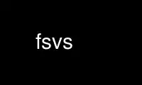 Chạy fsvs trong nhà cung cấp dịch vụ lưu trữ miễn phí OnWorks qua Ubuntu Online, Fedora Online, trình giả lập trực tuyến Windows hoặc trình giả lập trực tuyến MAC OS