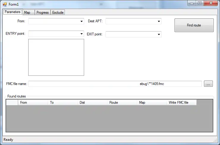 Download web tool or web app Fsx route finder