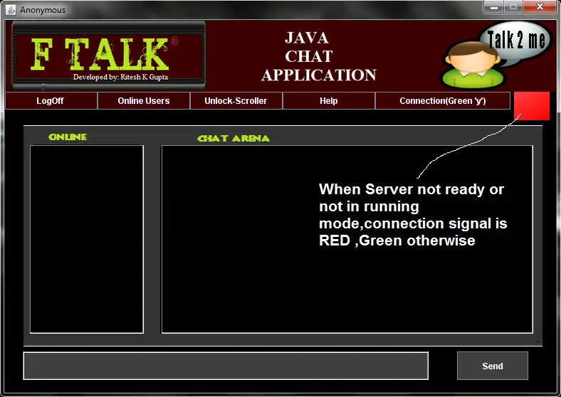 Unduh alat web atau aplikasi web FTALK