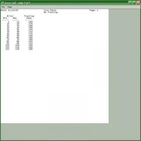 Download web tool or web app FuelSurcharge