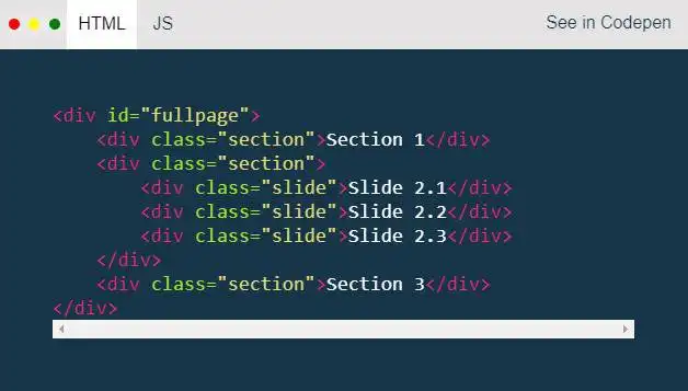 Baixe a ferramenta da web ou o aplicativo da web fullPage.js