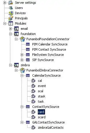 Web ツールまたは Web アプリ Funambol Zimbra コネクタをダウンロード