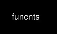 Run funcnts in OnWorks free hosting provider over Ubuntu Online, Fedora Online, Windows online emulator or MAC OS online emulator