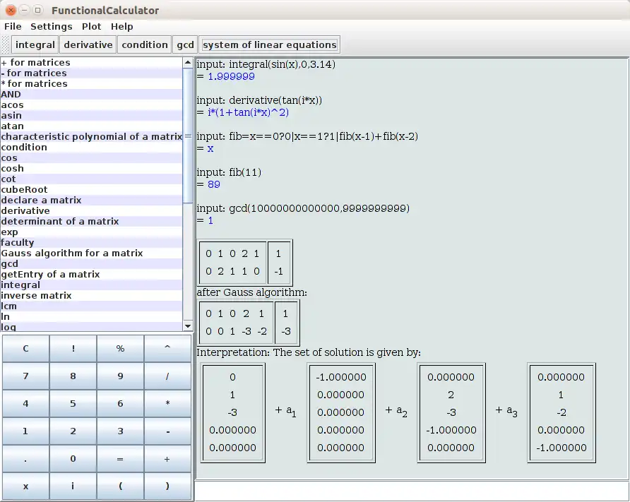 Muat turun alat web atau aplikasi web FunctionalCalculator