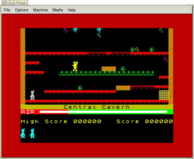 WebツールまたはWebアプリFuseをダウンロード-無料のUnixSpectrum Emulator