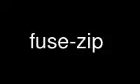 הפעל Fuse-zip בספק אירוח חינמי של OnWorks על אובונטו אונליין, Fedora Online, אמולטור מקוון של Windows או אמולטור מקוון של MAC OS