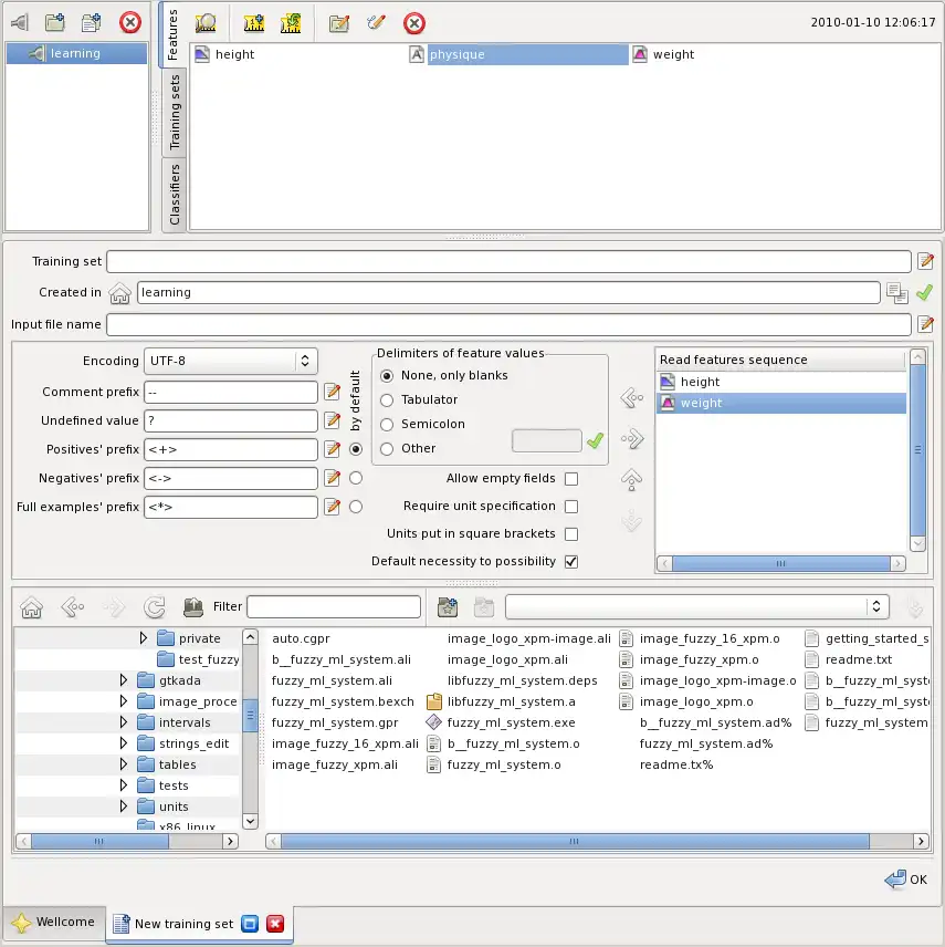 Web-Tool oder Web-App herunterladen Fuzzy-Framework für maschinelles Lernen