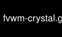 Exécutez fvwm-crystal.generate-menu dans le fournisseur d'hébergement gratuit OnWorks sur Ubuntu Online, Fedora Online, l'émulateur en ligne Windows ou l'émulateur en ligne MAC OS