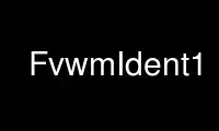 Execute FvwmIdent1 no provedor de hospedagem gratuita OnWorks no Ubuntu Online, Fedora Online, emulador online do Windows ou emulador online do MAC OS