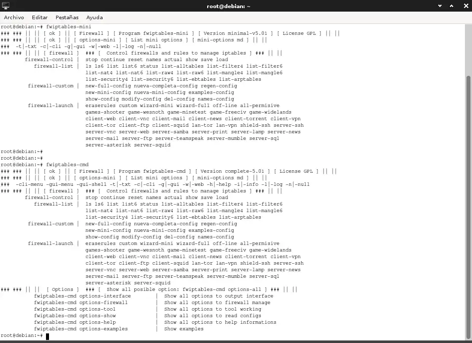 Download web tool or web app fwiptables firewall shield ssh