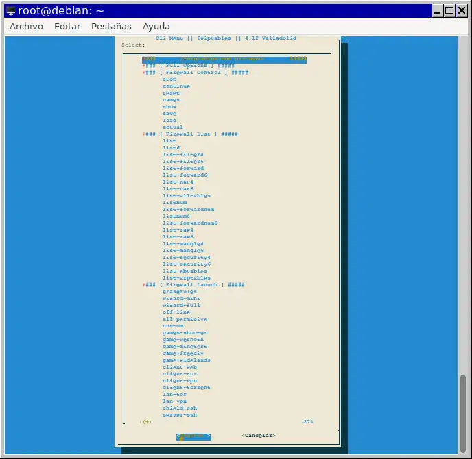 Download web tool or web app fwiptables firewall shield ssh