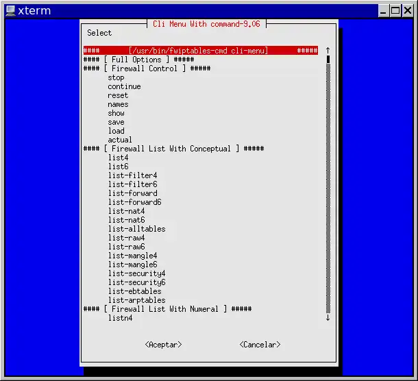 Download web tool or web app fwiptables. Firewall With iptables.