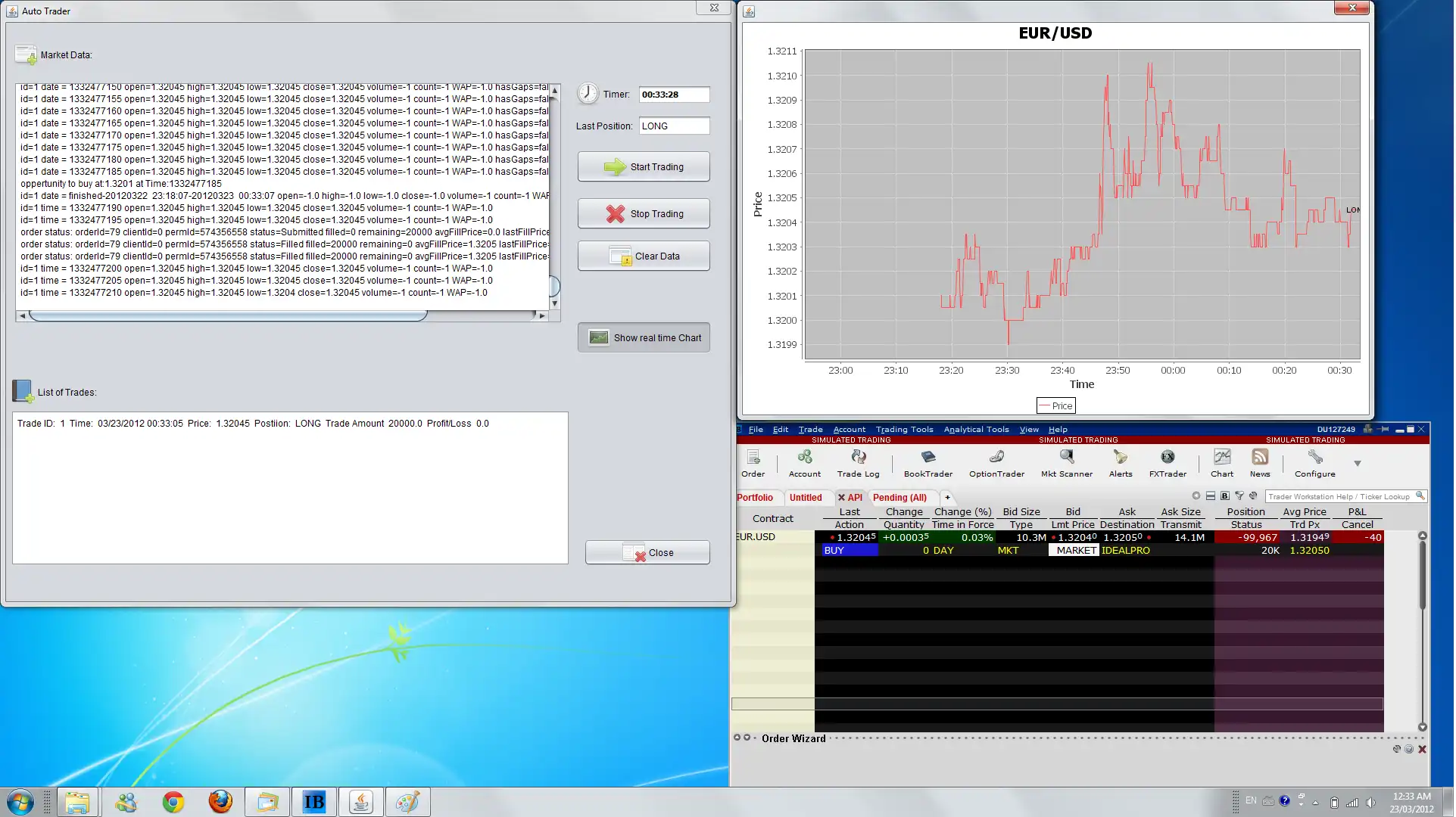 Download web tool or web app FXautotrader