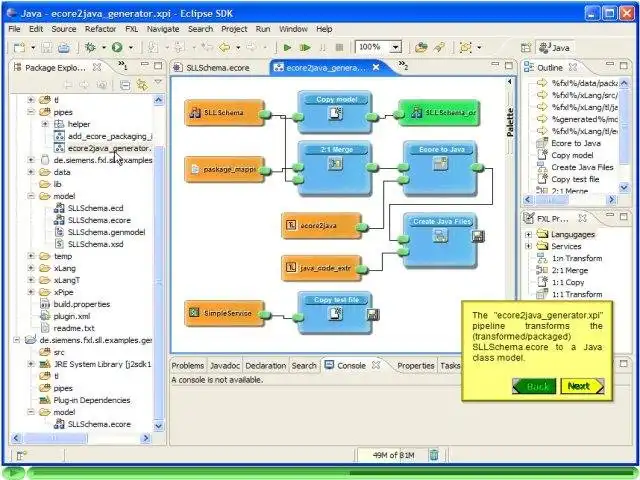 Download web tool or web app FXL Code Generation and Transformation