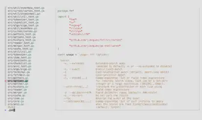 Laden Sie das Web-Tool oder die Web-App fzf herunter