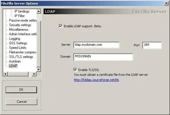Download web tool or web app fzldap