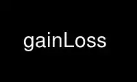 Execute gainLoss no provedor de hospedagem gratuita OnWorks no Ubuntu Online, Fedora Online, emulador online do Windows ou emulador online do MAC OS