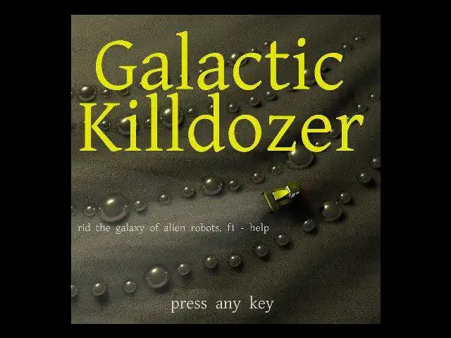 ดาวน์โหลดเครื่องมือเว็บหรือเว็บแอป Galactic Killdozer เพื่อทำงานใน Linux ออนไลน์