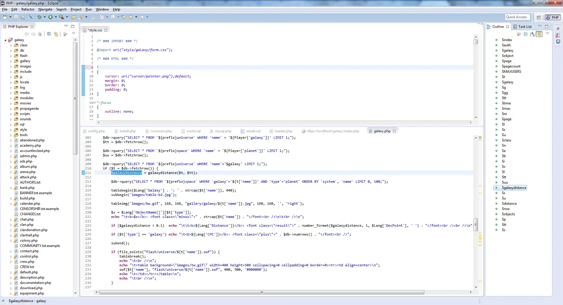 Download web tool or web app Galaxy Forces MMORPG to run in Linux online