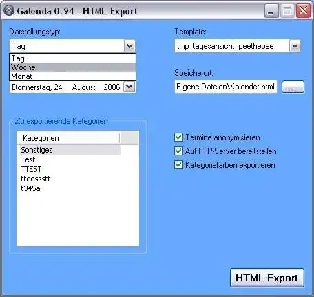 Download web tool or web app Galenda