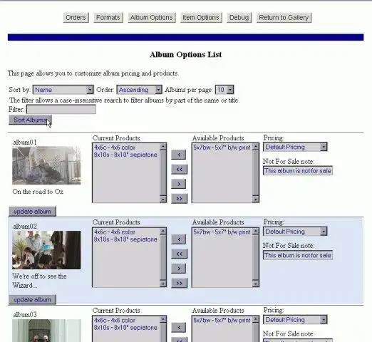 Download de webtool of webapp Galerijwagen