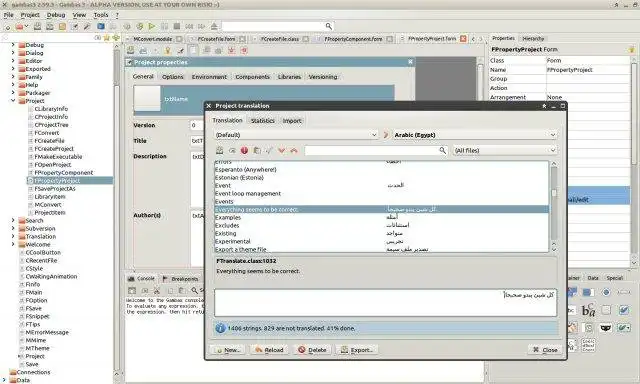 Descarga la herramienta web o la aplicación web Gambas