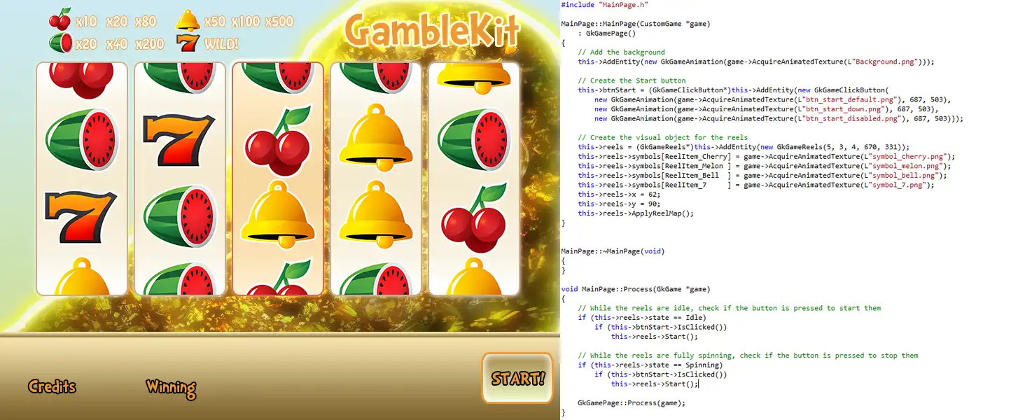 ابزار وب یا برنامه وب GambleKit را دانلود کنید