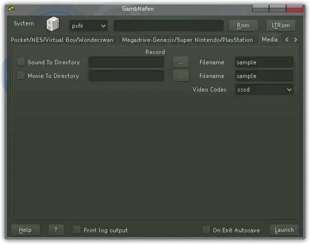 Download webtool of webapp GambNafen