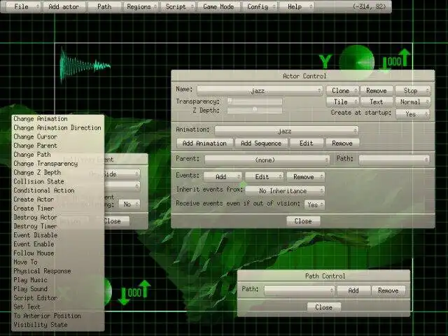 ดาวน์โหลดเครื่องมือเว็บหรือเว็บแอป Game Editor เพื่อทำงานใน Linux ออนไลน์