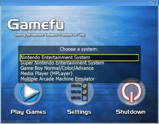 Laden Sie das Web-Tool oder die Web-App Gamefu herunter, um es online unter Linux auszuführen