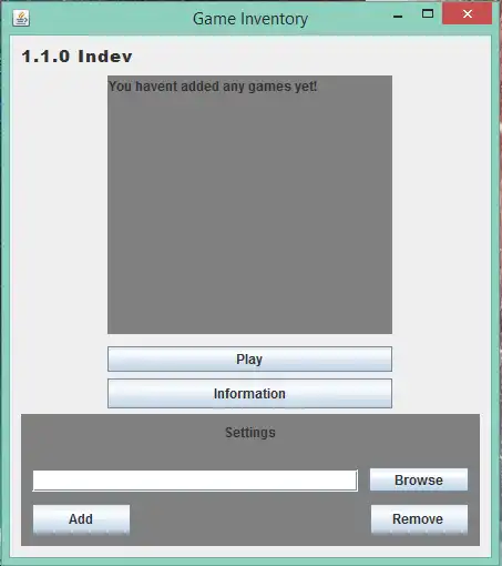 Download web tool or web app Game Inventory to run in Windows online over Linux online